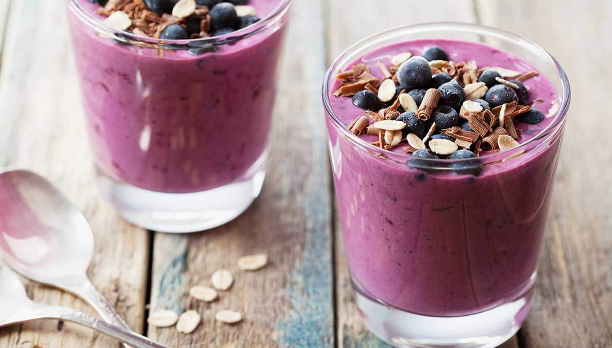 Heidelbeer Smoothie Rezept - Upfit